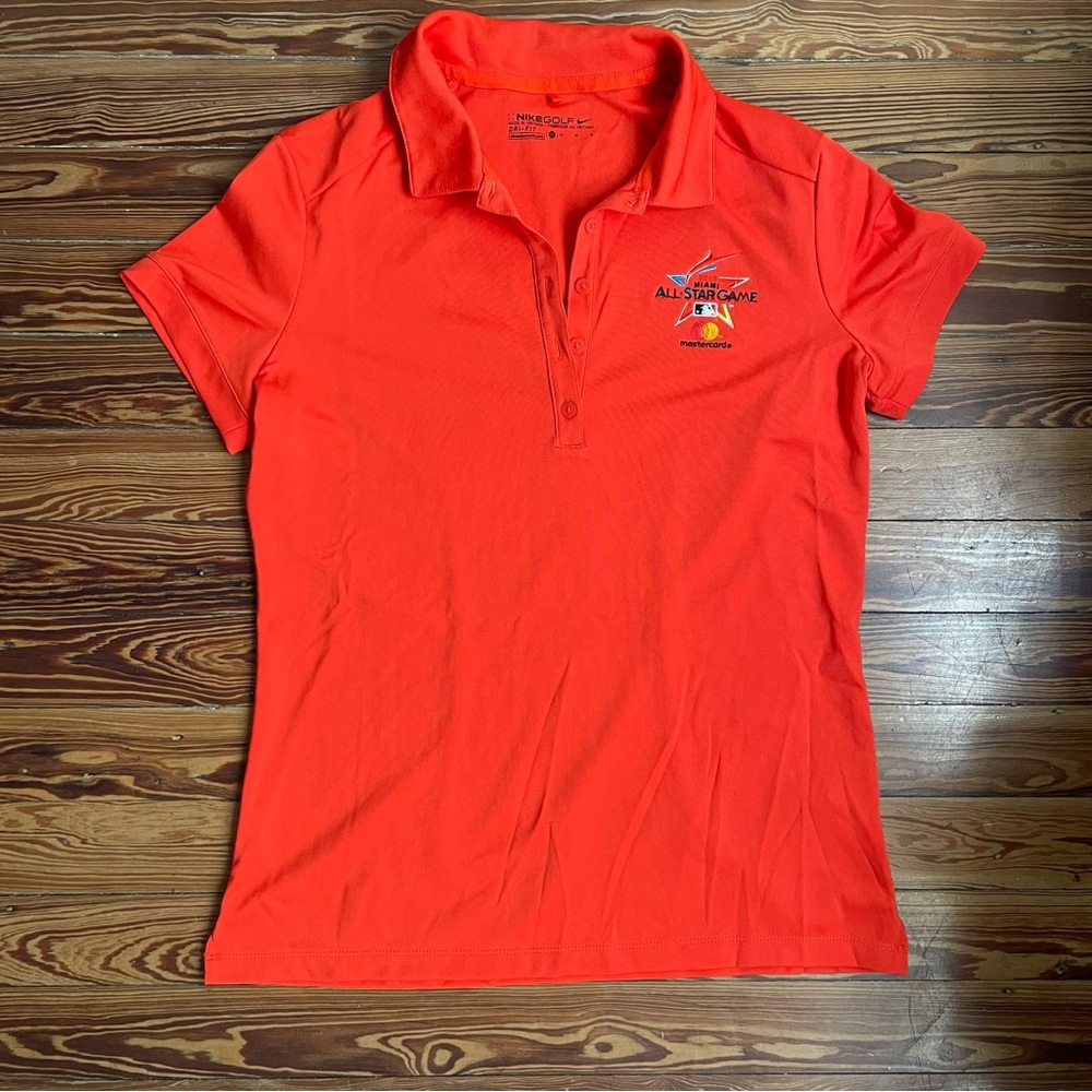 Nike 2017 MLB All-Star Game Orange Golf Polo